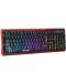 Tastatura de gaming Marvo - K629G, negru/rosu - 3t