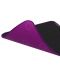 Mouse pad pentru jocuri Lorgar - Main 313, L, moale, negru/violet - 5t
