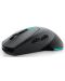 Mouse de gaming Alienware - 610M, optic, wireless, Dark Side of the Moon - 3t
