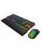 Set de gaming Marvo - CM373 2-in-1, Blue Switches, negru - 2t