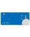 Mouse pad pentru jocuri Erik - The Little Prince, XL, moale, albastru - 1t