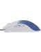 Set mouse și pad pentru gaming  White Shark - MEGALODON, син/alb  - 5t