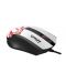 Mouse de gaming A4Tech Bloody - L65 MAX, optic, alb/roșu - 2t