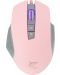 Mouse gaming  White Shark - GARETH, optic, roz - 1t