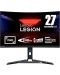 Monitor gaming Lenovo - R27fc-30, 27'', 240Hz, 0.5 ms, G-Sync, Curved - 1t