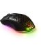 Mouse gaming SteelSeries - Aerox 3, optic, wireless, negru - 3t