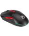 Mouse gaming Marvo - M701W, optic, wireless, negru - 2t