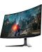 Gaming monitor Dell - Alienware AW3225QF, 31.6'', 240Hz, 0.03 ms, OLED, Curved - 3t