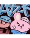 Mouse pad gaming Grupo Erik - BT21, XXL, moale, negru - 5t