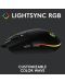 Mouse gaming Logitech - G102 Lightsync, optic, RGB, negru - 3t