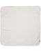 Păturică cu glugă Lassig - Cozy Care, 90 x 90 cm, alb - 1t