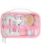 Set de igienă cu suport Lorelli Baby Care - Deluxe, Blush Pink - 1t