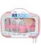 Set de igienă cu suport Lorelli Baby Care - Deluxe, Blush Pink - 3t