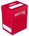 Ultimate Guard Deck Case 80+ Standard Size Red - 1t