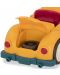 Jucarie Battat Wonder Wheels - Mini automobil sport, galben - 4t