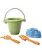 Set de joaca pentru nisip Green Toys, verde - 1t