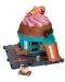 Set joc Hot Wheels City - Magazin de inghetata, cu carucior - 2t