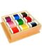 Set de joacă Smart Baby - Plăcuțe Montessori colorate, 63 de piese - 1t