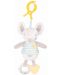 Cărucior de jucărie cu clip KikkaBoo Joyful Mice - 1t