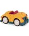 Jucarie Battat Wonder Wheels - Mini automobil sport, galben - 3t