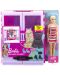 Barbie Play Set - Garderobă cu păpușă - 1t