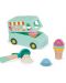 Set de joc Battat - Camion de înghețată cu accesorii - 3t