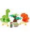 Set de jucării Ecoiffier Abrick - Dinosaur Park - 4t