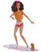 Barbie play set - Barbie cu placa de surf - 2t