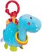 Jucărie pentru cărucior Bali Bazoo - Dinosaur albastru - 4t
