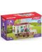 Set de joc Schleich Horse Club - Rulota cu cai si accesorii, 95 bucati - 2t