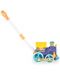 Jucărie cu bule de săpun Moni Toys - Tren, Blue Wheels - 3t