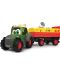 Jucarie Dickie Toys Happy - Tractor cu remorca, 30 cm - 2t