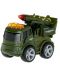 Set de jucării GT - Camioane militare cu inerție, 4 piese - 5t