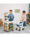 Smoby Set de jucării - Supermarket cu coș de cumpărături - 2t