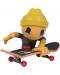 Set de joc Tech Deck SK8 Crew - Skateboard-uri pentru degete cu figurină, cu pălărie galbenă - 2t