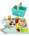 Set de joaca Lelin - Cos pentru picnic cu accesorii - 1t