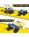 Set de joc Hot Wheels Monster Truck - Smash & Crash Race Ace,85 de piese - 4t