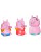 Jucărie de baie Tomy Toomies - Peppa Pig, familie - 1t
