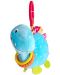 Jucărie pentru cărucior Bali Bazoo - Dinosaur albastru - 5t