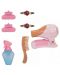 Jakks Disney Princess Play Set - Geantă de călătorie cu accesorii pentru păr - 3t