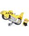Jucarie Spin Master Paw Patrol Moto Pups Deluxe - Rubble, cu motocicleta - 2t
