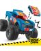 Set de joc Hot Wheels Monster Truck - Smash & Crash Race Ace,85 de piese - 2t