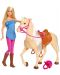 Set de joaca Mattel Barbie -Barbie si cal - 1t