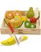 Set de joaca Melissa & Doug - Fructe din lemn de taiat - 1t