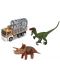 Set pentru joc Raya Toys - Camion cu dinozauri, cu muzică și lumini, 1:16 - 1t