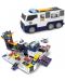 Set de joc Dickie Toys - Camion de poliție pliabil - 1t