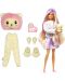 Barbie Cute Reveal Play Set - Păpușă cu costum de leoaică - 2t