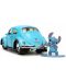 Set de joacă Jada Toys Disney - Lilo and Stitch, mașină 1959 VW Beetle, 1:32 - 3t
