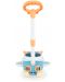 Jucărie cu bule de săpun Moni Toys - Avion, Blue Flyer - 3t