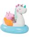 Jucărie de baie Tomy Toomies - Peppa Pig cu barcă cu unicorn - 1t